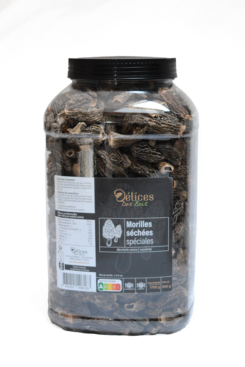morilles spéciales calibrées 2-5 cms